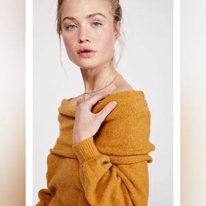 Free People Echo Beach Pullover Sweater Size L